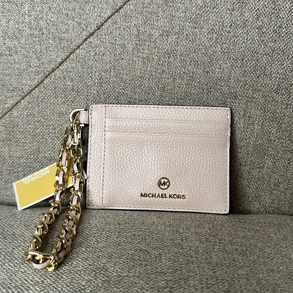 Michael Kors  Small Soft pink card holder